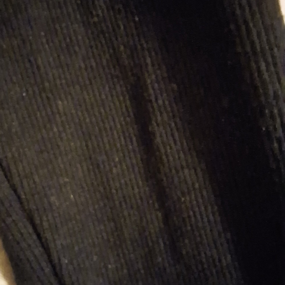 Western Yellowstone Dutton Ranch long sleeve crop top black off-white M - Picture 4 of 8